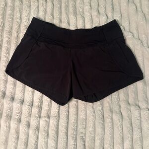 Lululemon black speed ups size 6 no tag but look brand new